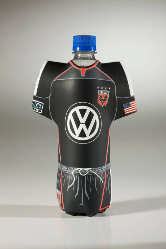 DC United Neoprene Bottle Jersey Koozie Kit MLS New  