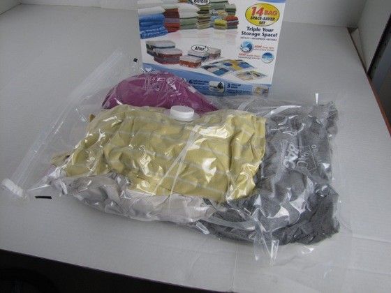 ORIGINAL VACUUM SEAL SPACE BAGS STORAGE SAVER SAVING 731810631237 