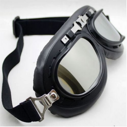 Aviator Pilot Cruiser Motorcycle Scooter ATV Goggle Eyewear T01H 