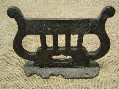 Vintage Cast Iron Boot Scraper  Antique Old Jack Metal  