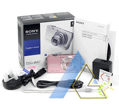 New Sony Cyber shot DSC WX7 Pink Camera+5Gifts+Wty  