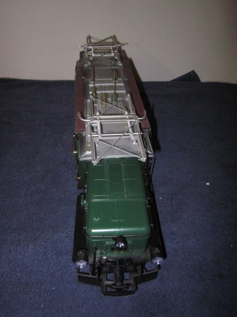 LGB 2140 G SCALE GREEN CROCODILE RHB 6/6 ELECTRIC LOCOMOTIVE LIMITED 