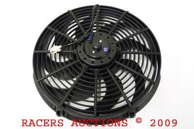 NEW 14 PRO SERIES ELECTRIC RADIATOR FAN CURVED BLADE  