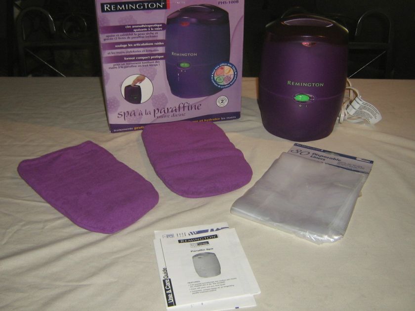 SPA THERAPY REMINGTON PARAFFIN SPA AROMATHERAPY HANDS  