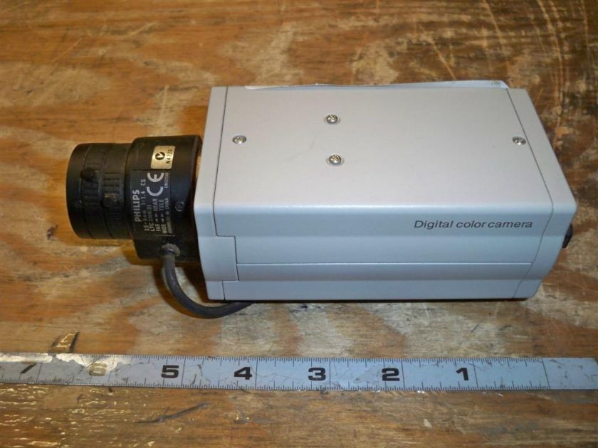 PHILIPS VC75507T CCTV Digital Color Video Camera 3.5m B  
