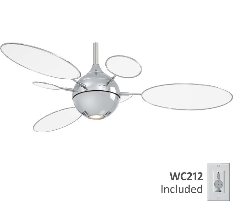 minka aire f596 pn/tl cirque ceiling fan