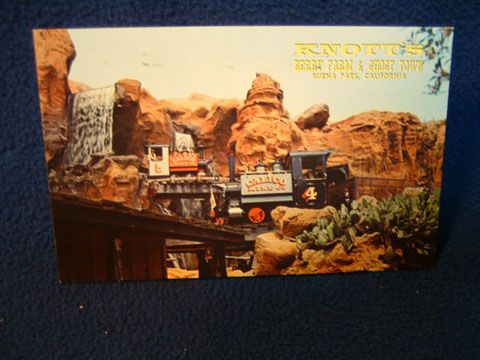 Calico Mine Tour Knotts Berry Farm postcard  