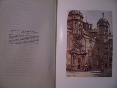 Edinburgh SCOTLAND Rosaline Masson Vintage Book HC Adam & Charles 