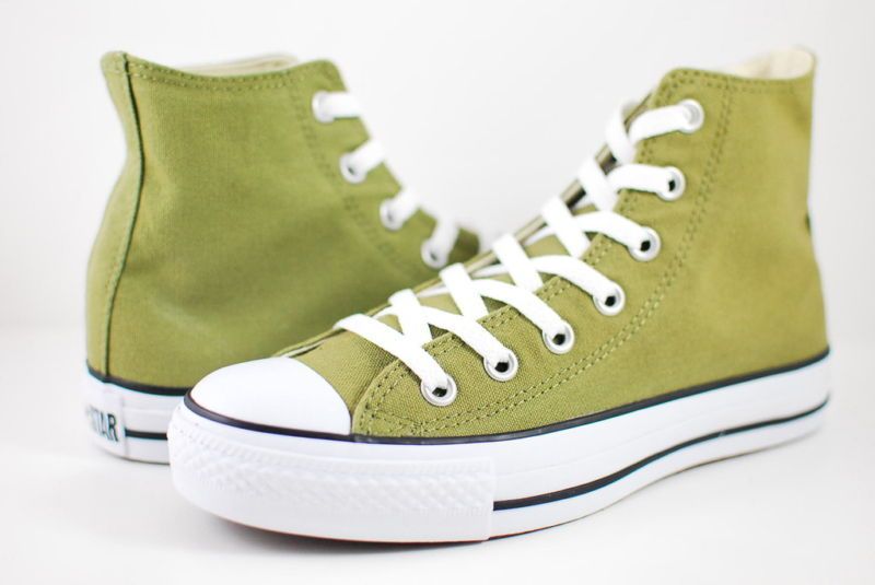 NEW Converse Chuck All Star Iguana Green Hi M13/W15  