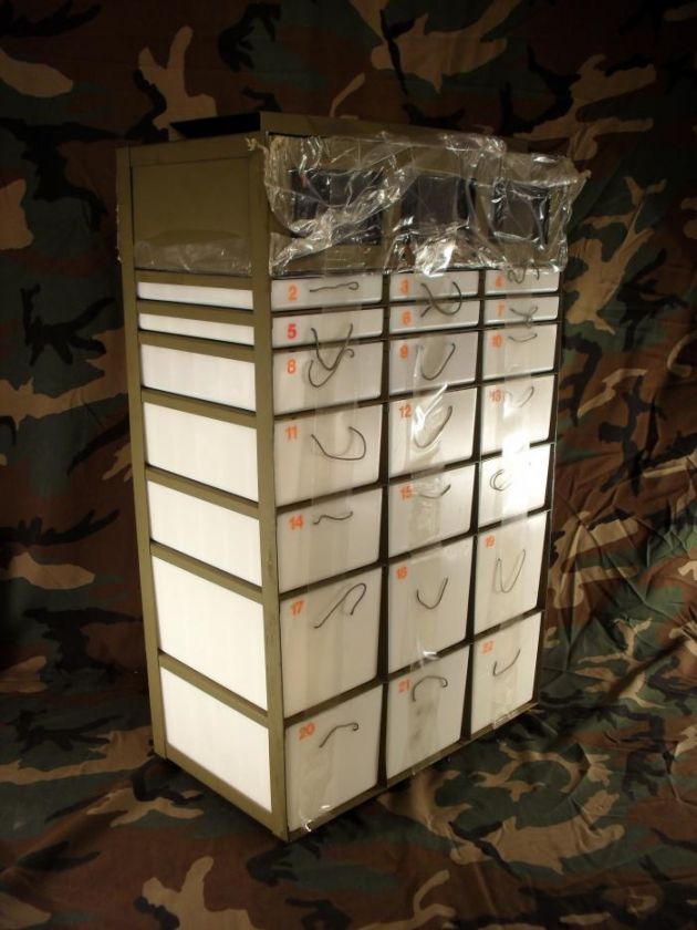 NEW US MILITARY MEDICAL CABINET INSERT  