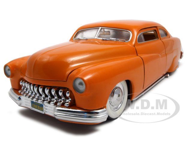 1951 MERCURY COUPE JUNKMAN ORANGE 1/18 MODEL CAR  