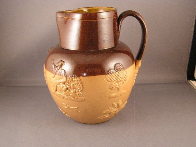 VINTAGE DOULTON LAMBETH PITCHER  