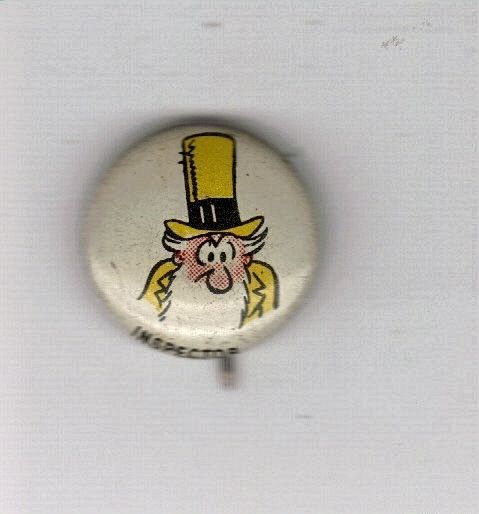 1940`s 4 KELLOGG`S PEP CEREAL COMIC CHARACTER PINS  