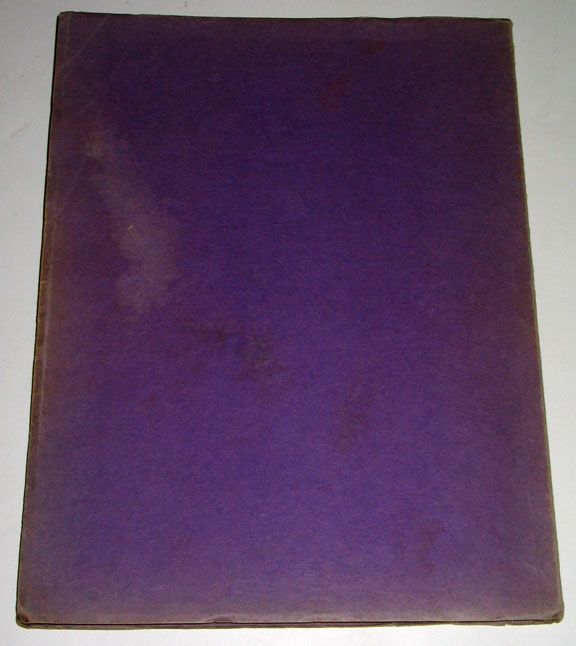 VINTAGE 1940 PURPLE&GOLD CAMDEN NJ HIGH SCHOOL YEARBOOK  