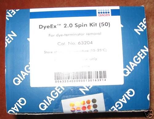 Qiagen 63204 DyeEx 2.0 Spin Kit (50)  