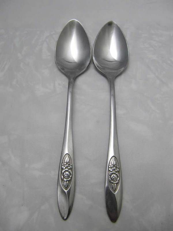 Pcs Oneida Rogers SPRING VALLEY Stainless Teaspoon  