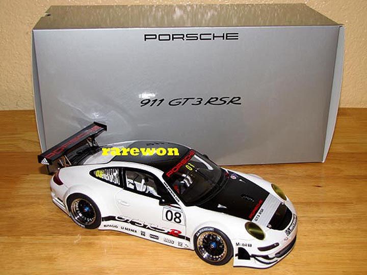 Porsche 911 (997) GT3 RSR *2008 DEALER PROMO* RARE 1/18 AUTOart   Ship 