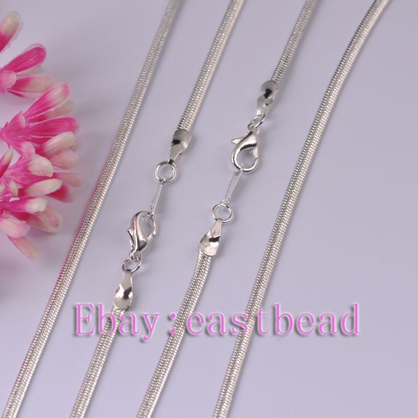 FREE SHIP 40pcs Silver Plated Nice Chains ECH5665 450mm  