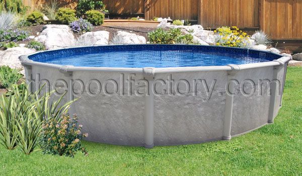   Ground Swimming Pool Kit  7 Wide Top Ledge, 40Yr. Warranty  