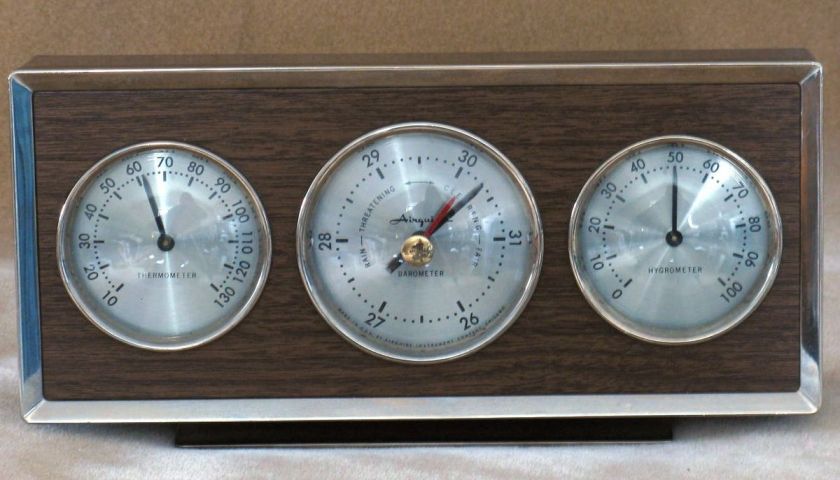 VINTAGE AIRGUIDE MAROMETER THERMOMETER HYGROMETER  