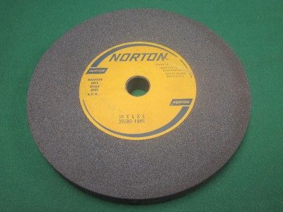 NORTON SILICON CARBIDE GRINDING WHEEL 39C80 I8VK 10x1x1  