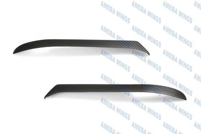 Audi A3 S3 8L Carbon look eyelid eyebrow light fiber  