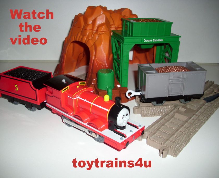 Trackmaster FACE CHANGING JAMES with FLIPOVER TRUCK at The Copper Mine 