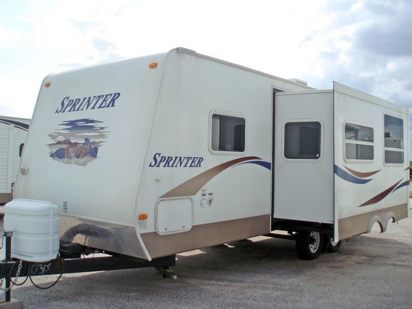 2008 Keystone Sprinter 250RBS SuperSlideout, Front Queenbed, Super 