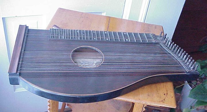   Schwarzer 32 String Fretted Autoharp Zither Washington Missouri  