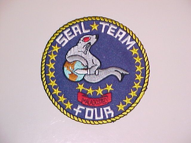 USN US NAVY SEAL TEAM 4 FOUR RECONNAISSANCE RECON SPECIAL WARFARE 