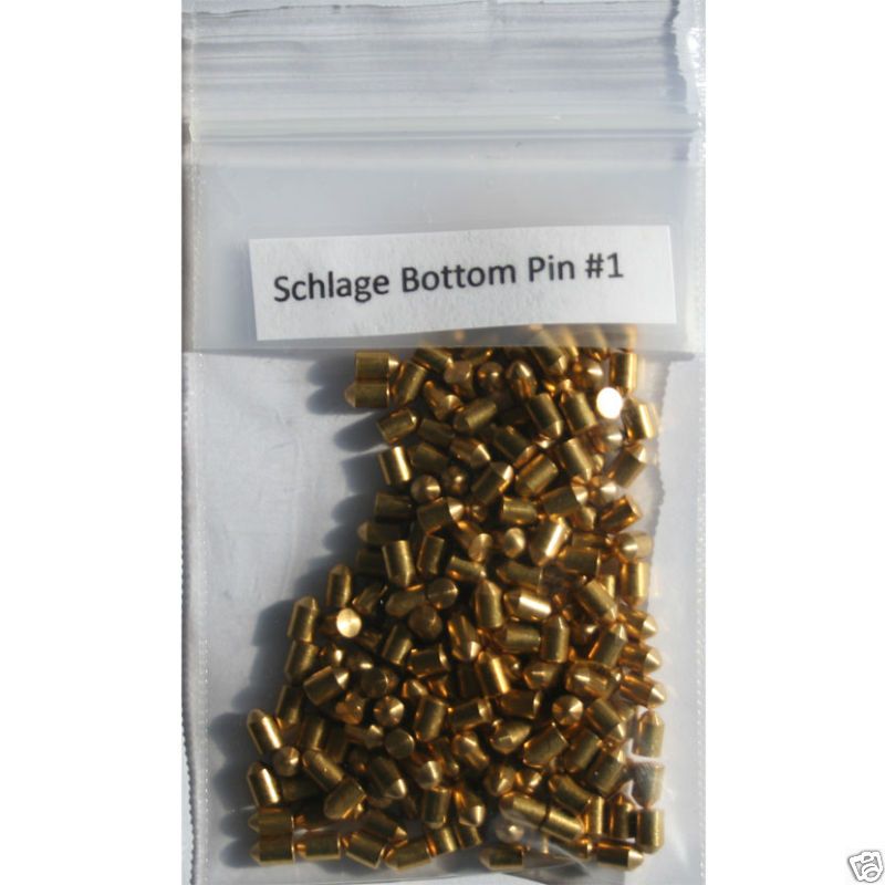 200 Schlage Bottom Pin #0 Rekey Pin Rekeying Pin Kit  