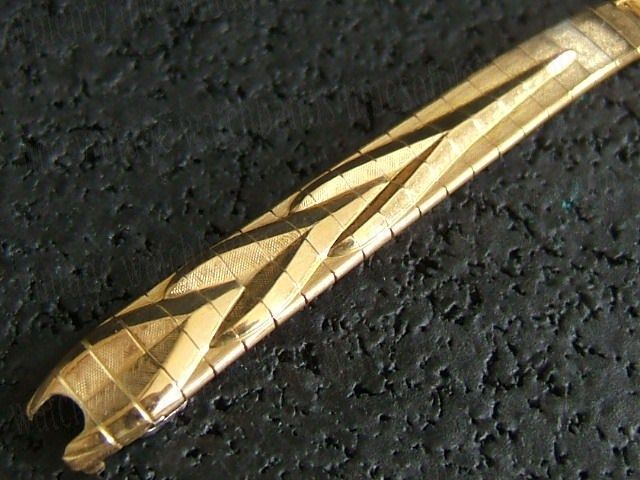 NOS Ladies Gold gf JB Champion 1960s Vintage Watch Band  