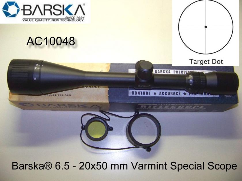   mm Scope, Varmint w/ Target Dot Ret AC10048 ***BRAND NEW***  