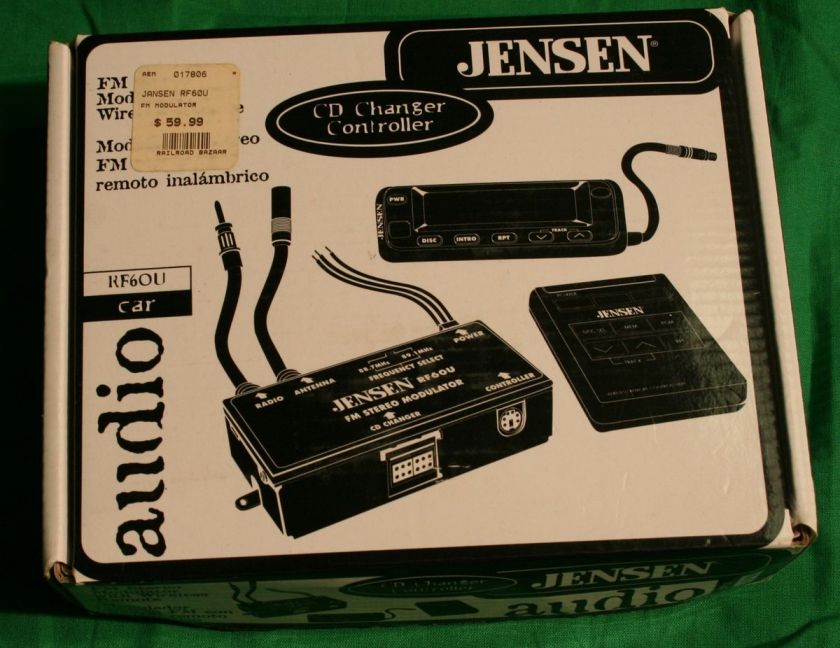 Jensen RF60U CD Changer Remote  