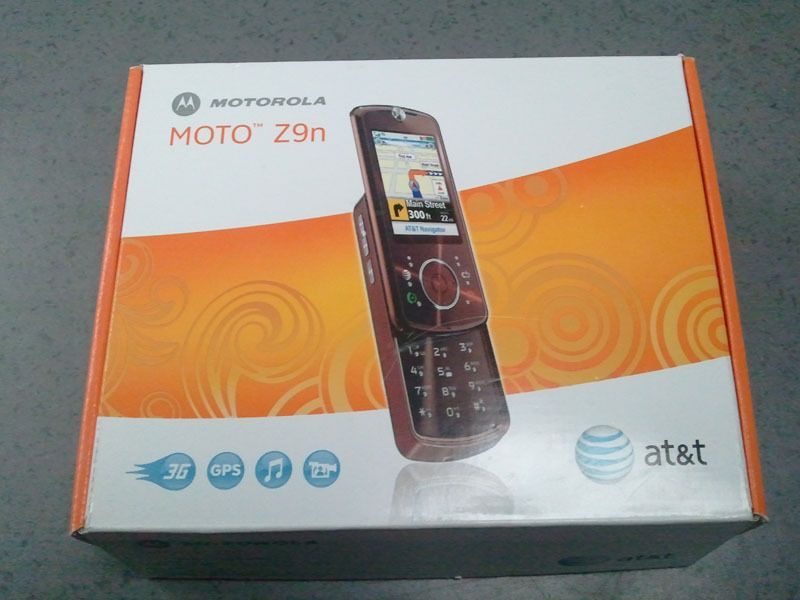 AT&T ★ MOTOROLA RIZR Z9n ★ ★ 3G ★ SLIDER ★ NEW IN BOX  