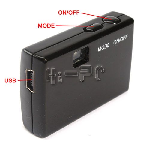 Mega 1280 x 960 Mini HD Hidden Pinhole Spy Camera DV DVR Video 