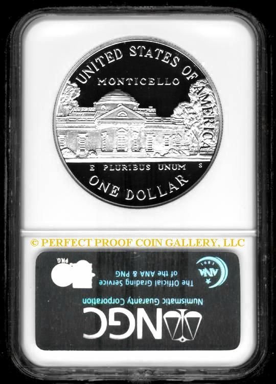 1993 S THOMAS JEFFERSON DOLLAR   NGC PF70 UC   PF 70 UC  