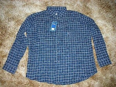 Croft & Barrow Mens Flannel Plaid Shirt ~$26~LG~NWT  