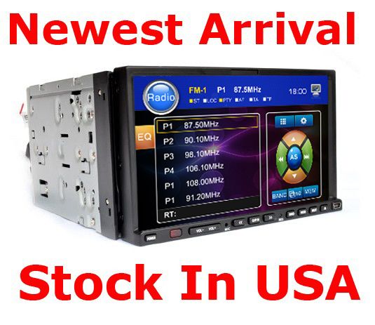 DVD cd car radio stereo touchscreen Player double din  