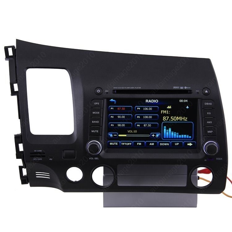 06 11 Honda Civic Car GPS Navigation Radio TV Bluetooth USB  IPOD 
