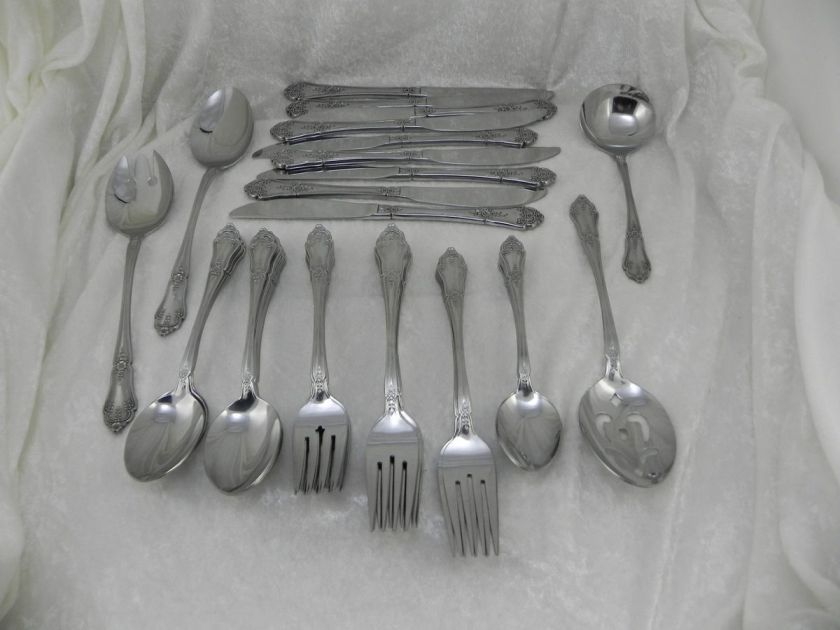 Rogers Stanley Roberts ALEXIS Stainless steel Flatware set  