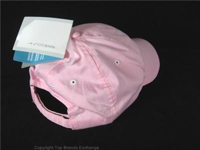 WOMENS NIKE PINK DRI FIT CAP HAT LID RUNNING GOLF NWT  