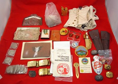 Vintage Lot BOY SCOUTS OF AMERICA ACCESSORIES Letter Opener 