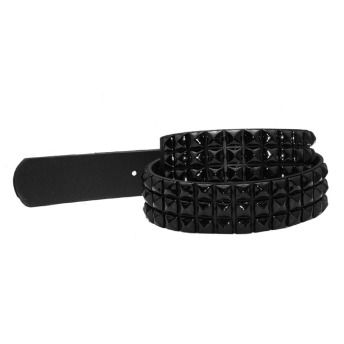  belt w snaps for buckles any size 32 40 sku blt21 black studded belt 