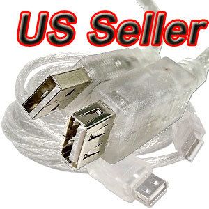 USB 2.0 Extension Cable A MALE /A FEMALE Cable 10 ft  