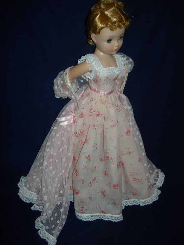 Classic peignoir and nightgown made for Madame Alexander Cissy  