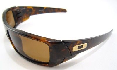 New Oakley Sunglasses Gascan Brown Tortoise wBronze Polarized 12 855 