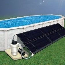 Above Ground Swimming Pool Solar Heating System Mount  