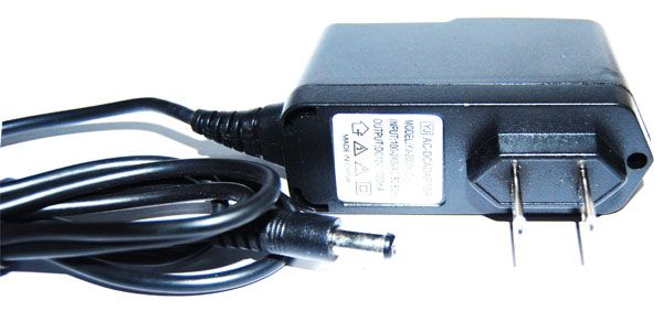 Radio charger DC 12V 1.0A 2.5/5.5 MM plug US plug  