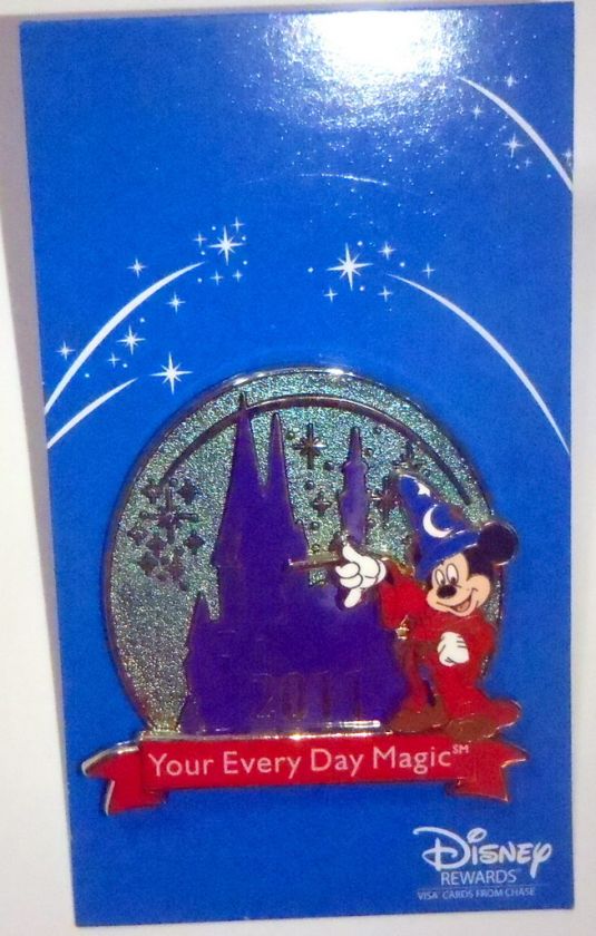 Disney Pin Mickey Disney Rewards Visa Cardmember 2011  